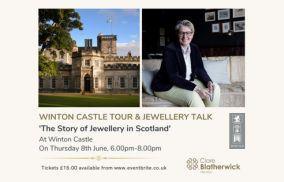 Jewellery talk at Winton Castle, East Lothian